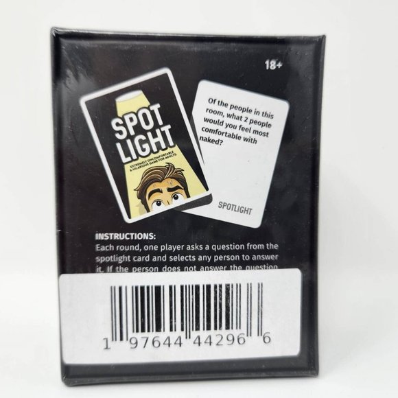 Spotlight Drinking Card Game by Fun Tribe Crew, Games for Adults, Party Games - Picture 4 of 6